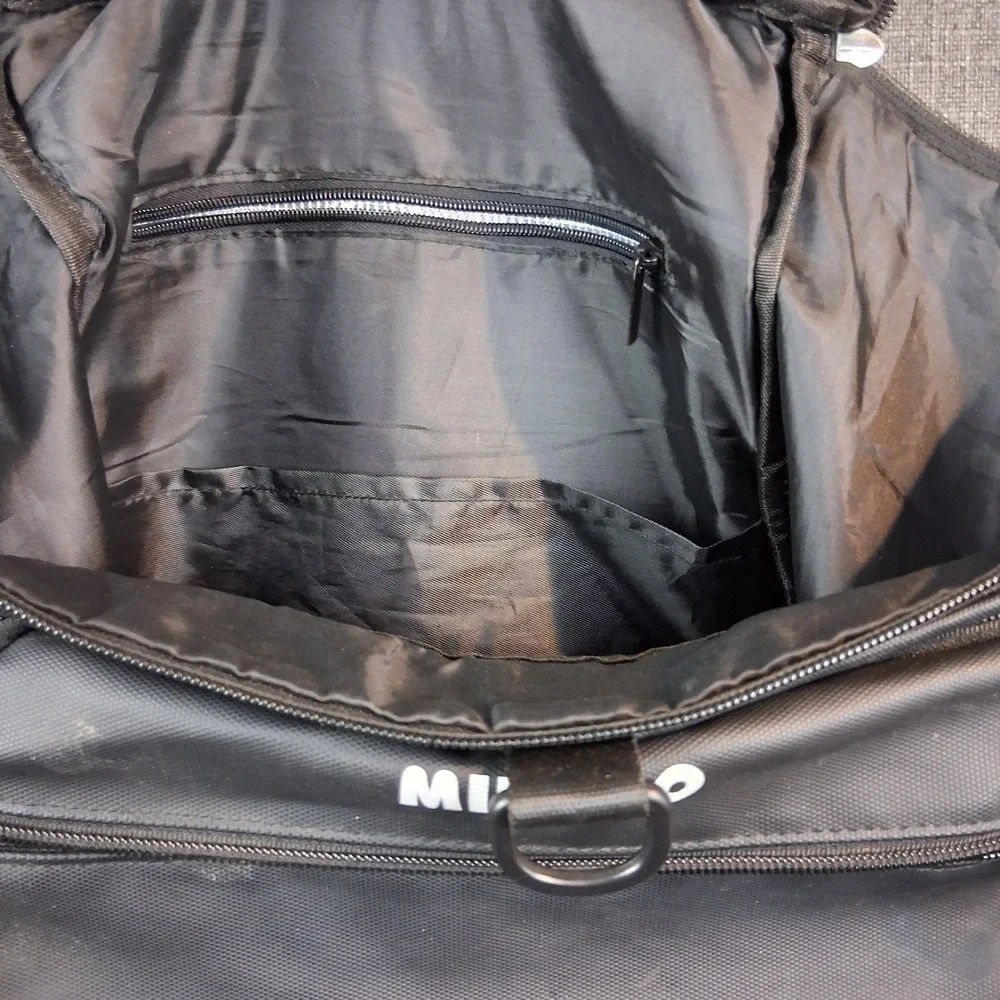 Miyoo Black Tactical Multi-Pocket Backpack Techwear Utility Bag 20 Inch